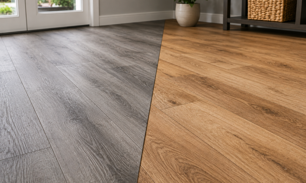 vinyl vs laminate flooring Anchorage