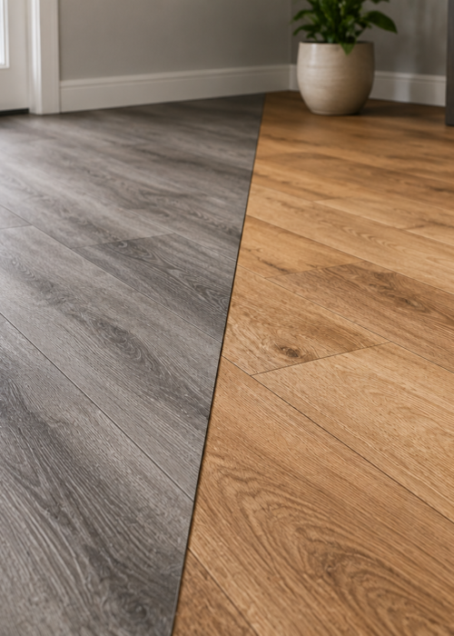 vinyl vs laminate flooring Anchorage